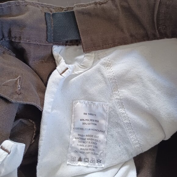 Tru-spec Women's Tactical Pant Patrol Cargo Brown EMT Army 24-7 Series Size 8 - Picture 8 of 11